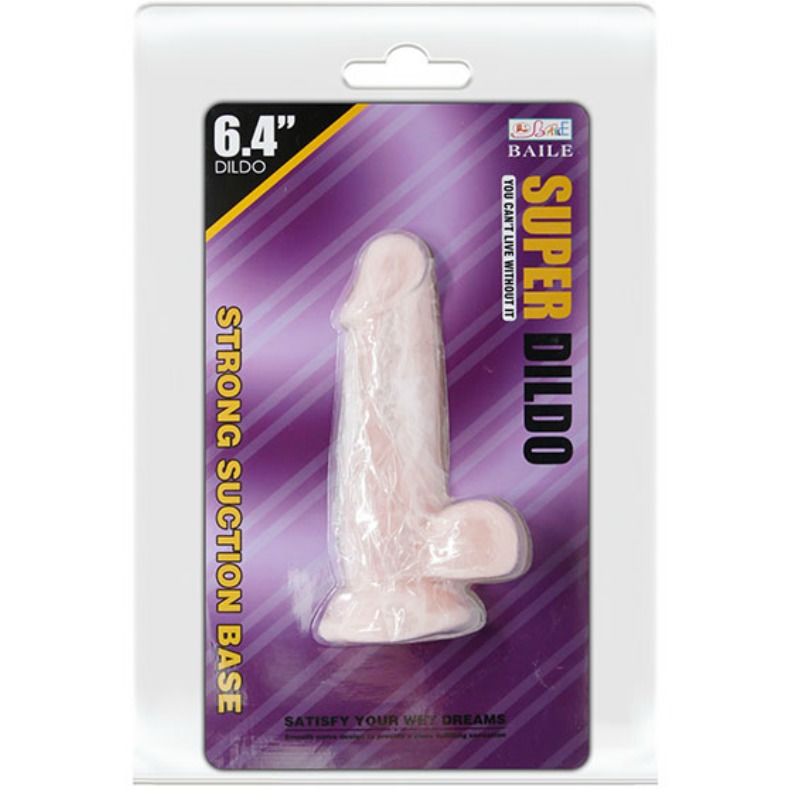 BAILE - DILDO NATURALE SUPER REALISTICO 16.5 CM Baile Dildos