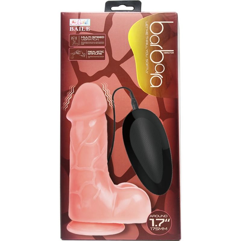 BAILE - VIBRATORE REALISTICO NATURALE BARBARA Baile