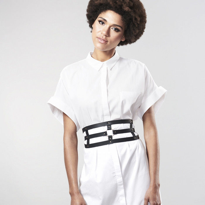 BIJOUX - INDISCRETS CINTURA LABIRINTO CON CINTURINO NERO Bijoux Maze