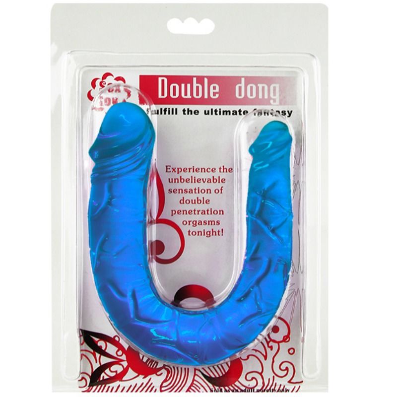 BAILE - DOPPIO DONG DOPPIO DILDO BLU Baile Dildos