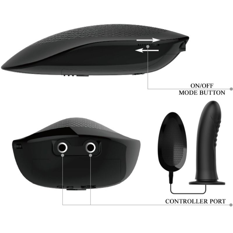 PRETTY LOVE - ABBASBAILEA LOVE MYRON STRAP ON CON VIBRAZIONE E DILDO CAVO Pretty Love