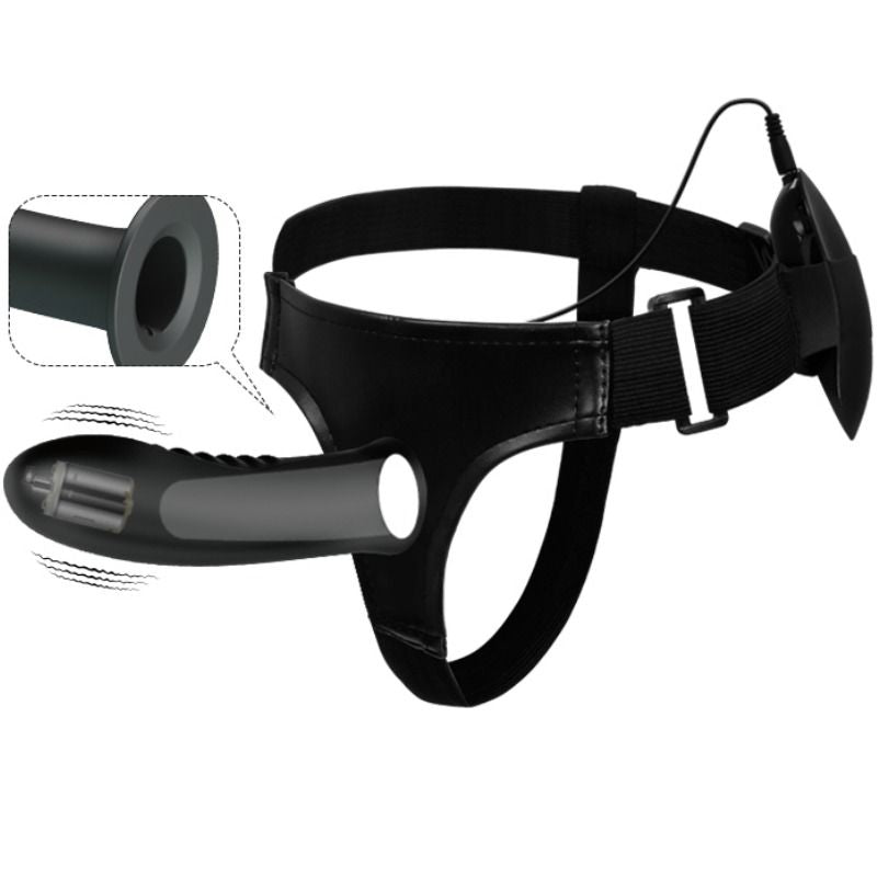 PRETTY LOVE - ABBASBAILEA LOVE MYRON STRAP ON CON VIBRAZIONE E DILDO CAVO Pretty Love