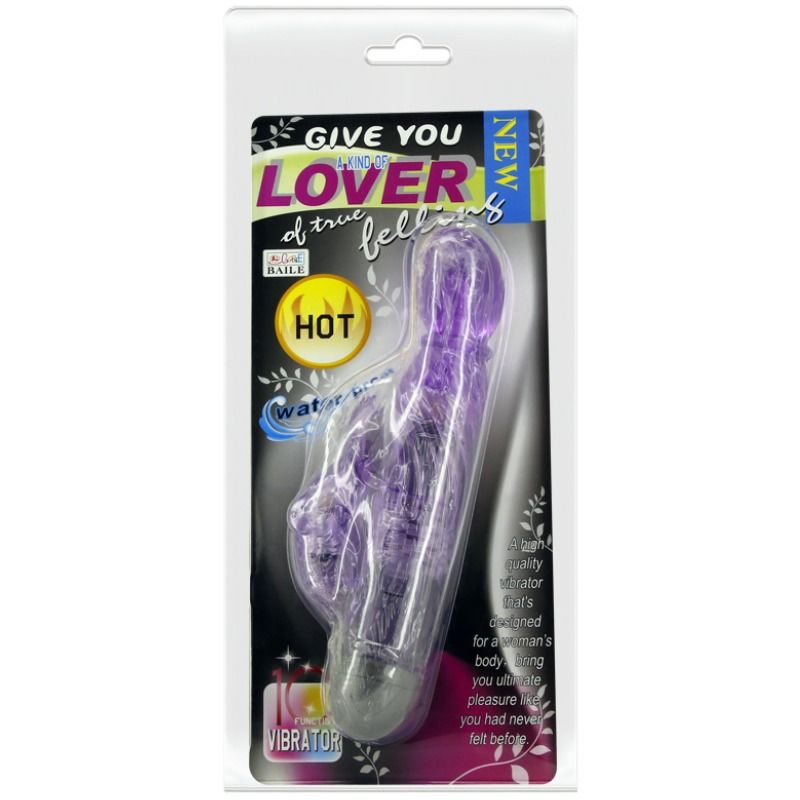 BAILE - REGALATI UN TIPO DI VIBRATORE AMANTE CON CONIGLIO LILLA 10 MODALIT Baile Vibrators
