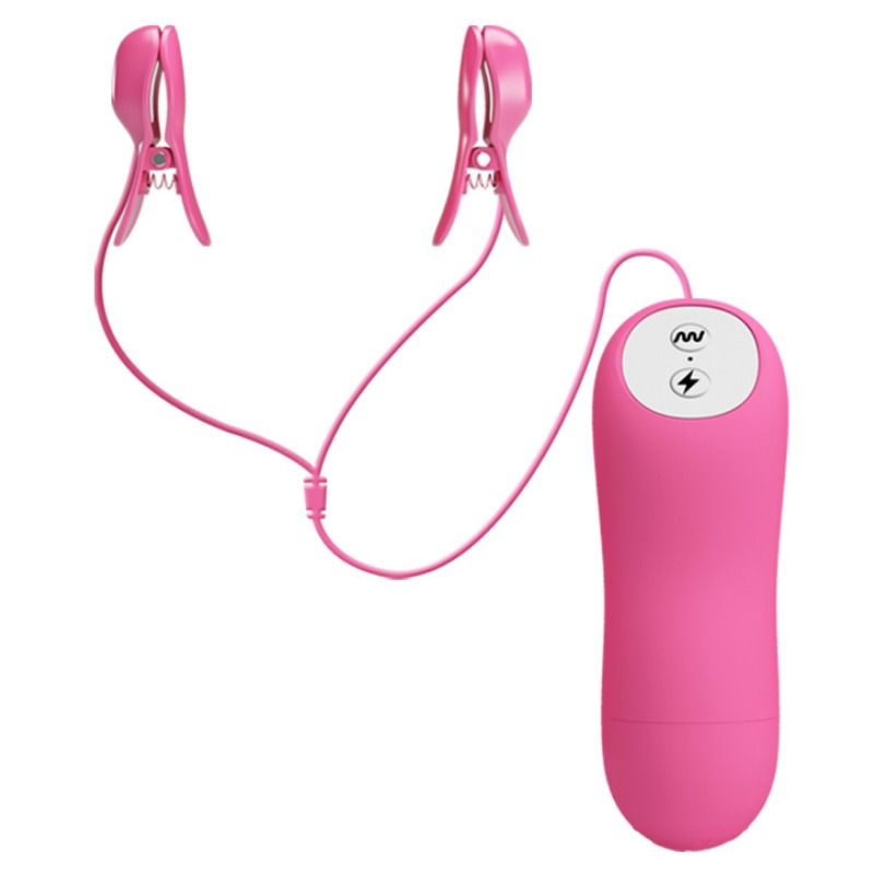 BAILE - PIZZE ROMANTICHE AD ONDE CON VIBRAZIONI ED ELETTROSHOCK FUCSIA Baile Stimulating
