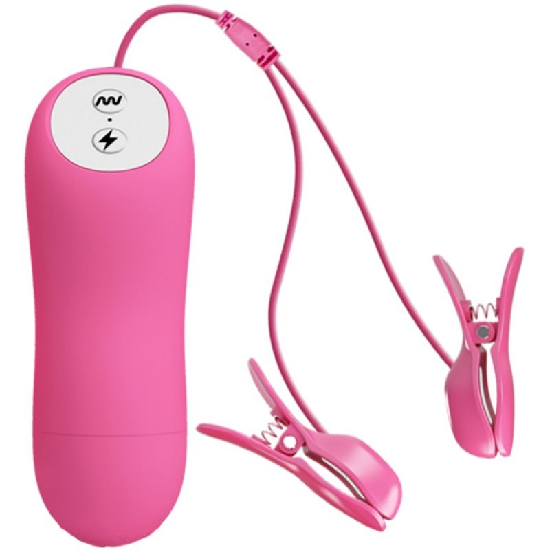 BAILE - PIZZE ROMANTICHE AD ONDE CON VIBRAZIONI ED ELETTROSHOCK FUCSIA Baile Stimulating