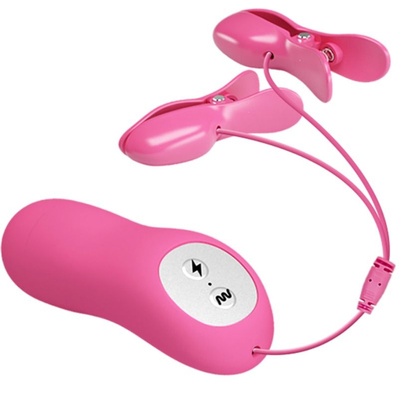 BAILE - PIZZE ROMANTICHE AD ONDE CON VIBRAZIONI ED ELETTROSHOCK FUCSIA Baile Stimulating