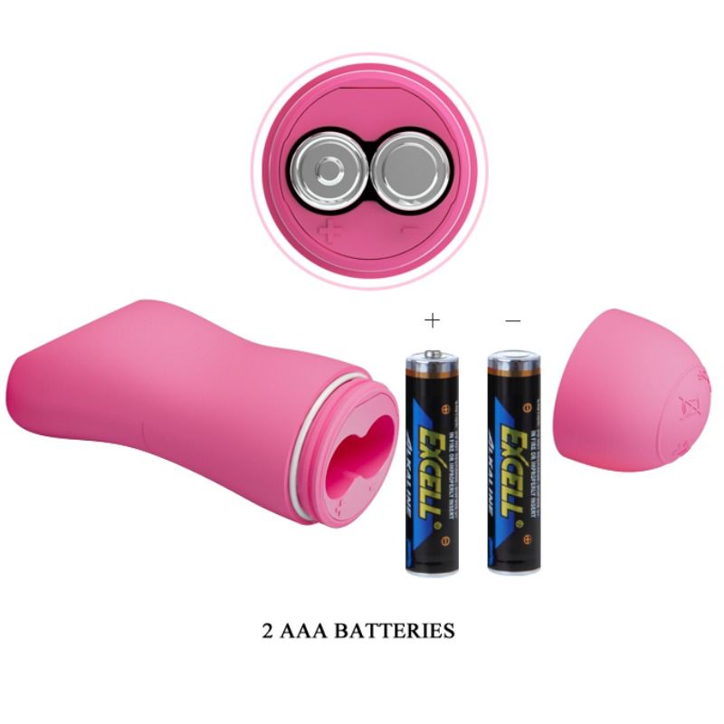 BAILE - PIZZE ROMANTICHE AD ONDE CON VIBRAZIONI ED ELETTROSHOCK FUCSIA Baile Stimulating