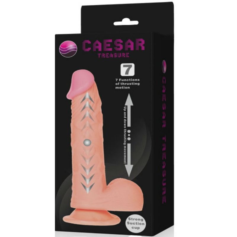 BAILE - FUNZIONE UP & DOWN DEL DILDO REALISTICO DEL TESORO DI CAESAR Baile Vibrators