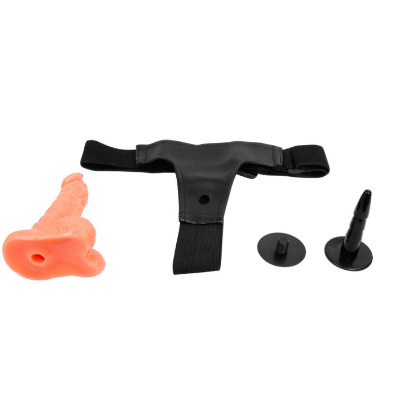 BAILE - IMBRAGATURA CON PENE REALISTICO E MUTANDINE REGOLABILI ULTRA APPASSIONATE 15.5 CM Baile Harness Collection