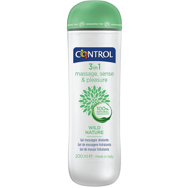 CONTROL - GEL DA MASSAGGIO WILD NATURE 3 IN 1 200 ML Control Lubes