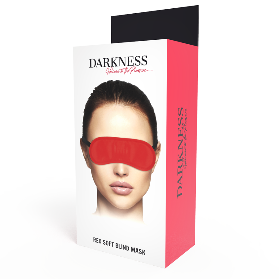 DARKNESS - MASCHERA ROSSA LISCIA Darkness Bondage