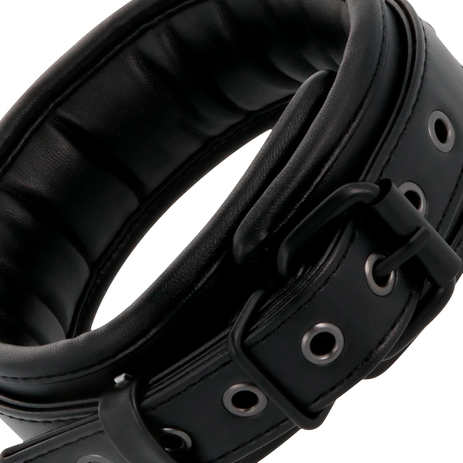 DARKNESS - COLLANA NERA CON CATENA Darkness Bondage