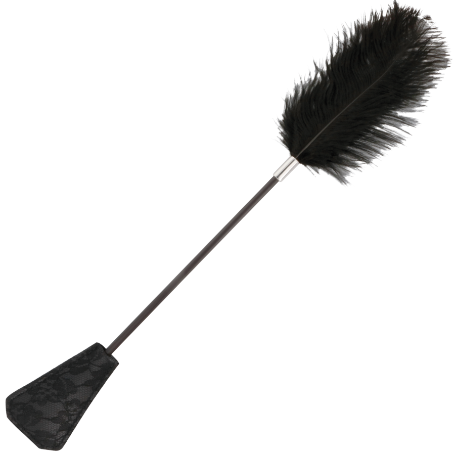 DARKNESS - FRUSTA DI PIUME NERA DELLAMORE 56 CM Darkness Sensations
