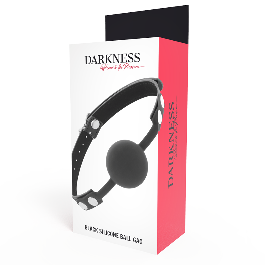 DARKNESS - BAVAGLINO IN SILICONE NERO Darkness Bondage