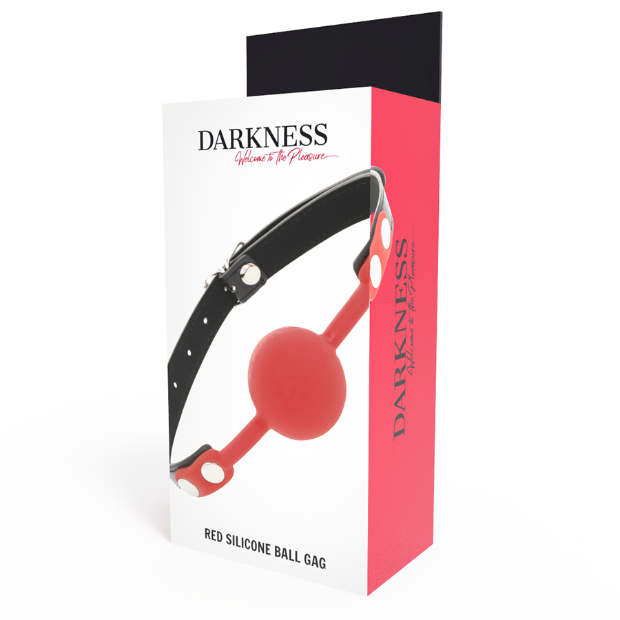 DARKNESS - BAVAGLINO IN SILICONE ROSSO Darkness Bondage