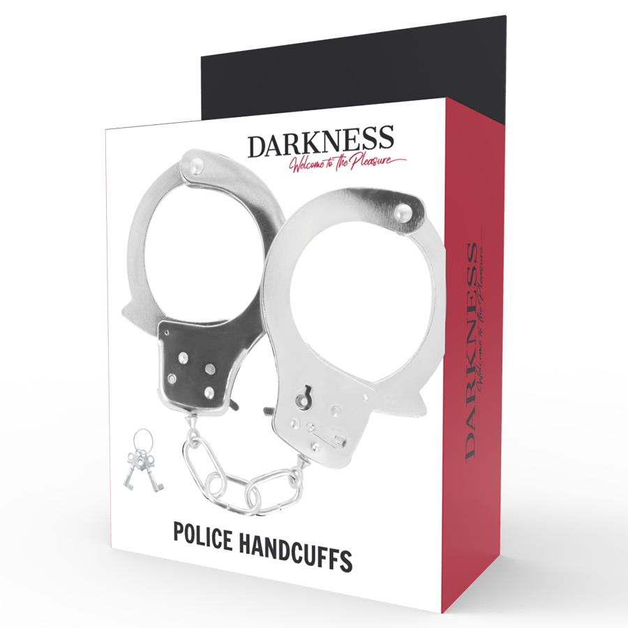 DARKNESS - MANETTE IN METALLO CON CHIAVI Darkness Bondage