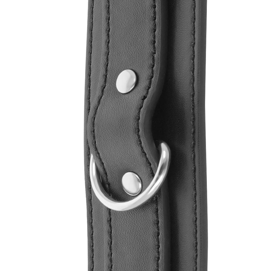 DARKNESS - MANETTE NERE REGOLABILI CON DOPPIO NASTRO DI RINFORZO Darkness Bondage