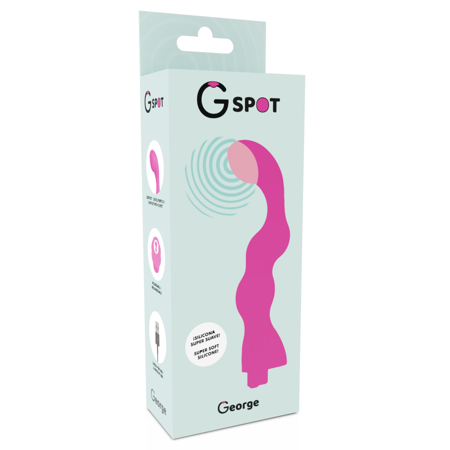 G-SPOT - GEORGE VIBRATORE GUM ROSA G-Spot