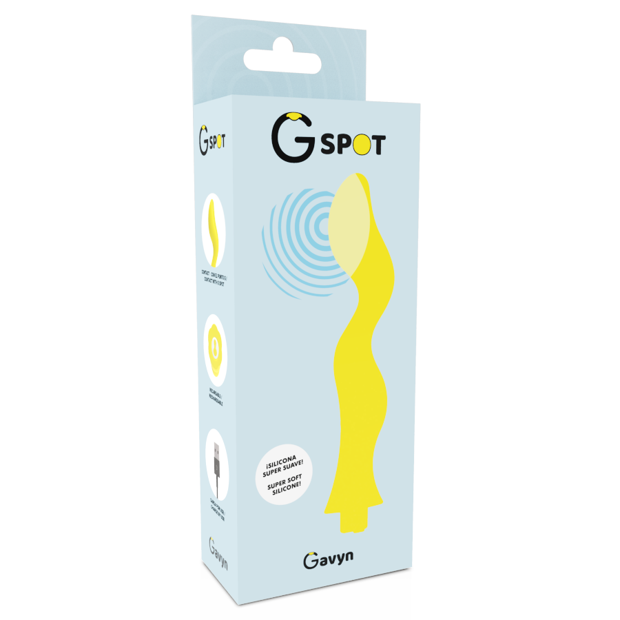G-SPOT - VIBRATORE GAVYN G-SPOT GIALLO G-Spot