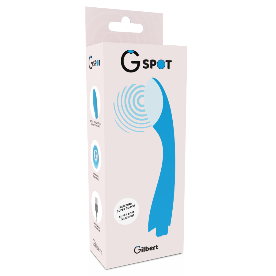 G-SPOT - VIBRATORE GYLBERT BLU TURCHESE G-Spot