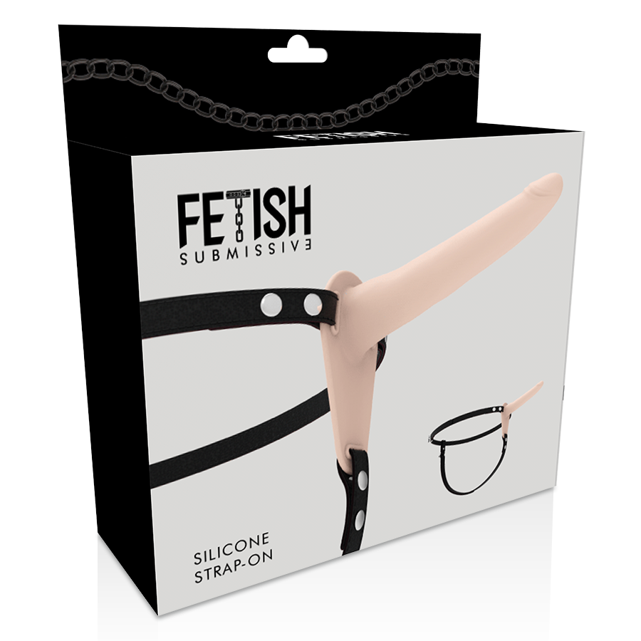 FETISH SUBMISSIVE HARNESS - SILICONE FLESH 15 CM Fetish Submissive Harness