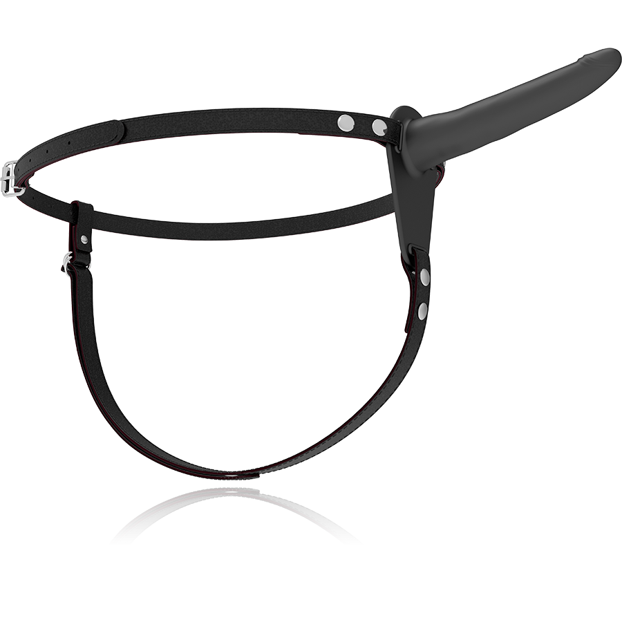 FETISH SUBMISSIVE HARNESS - SILICONE NERO 15 CM Fetish Submissive Harness