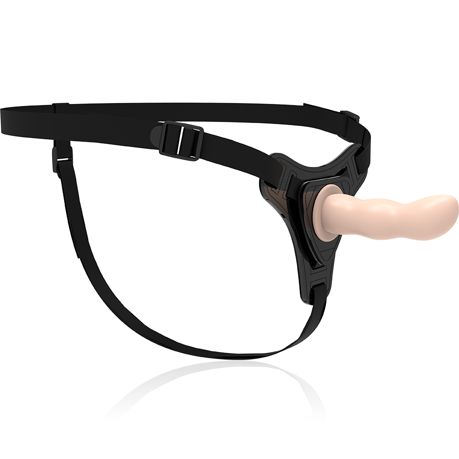 FETISH SUBMISSIVE HARNESS - SILICONE FLESH G-SPOT 12,5 CM Fetish Submissive Harness