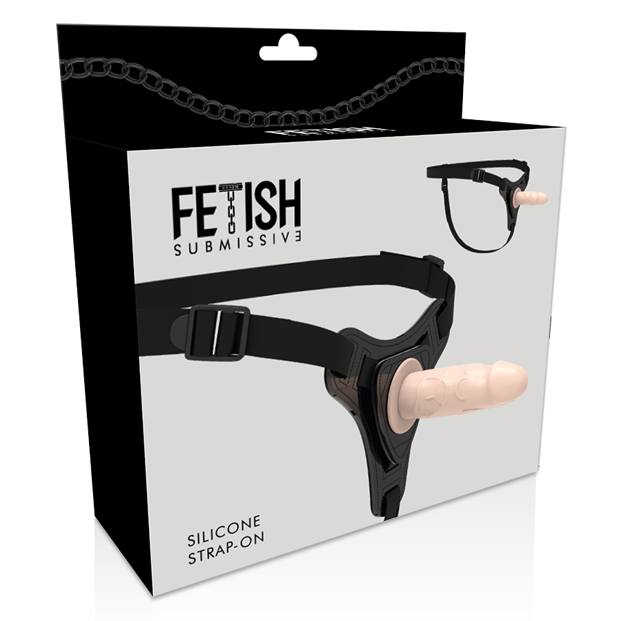 FETISH SUBMISSIVE HARNESS - SILICONE FLESH REALISTICO 12,5 CM Fetish Submissive Harness