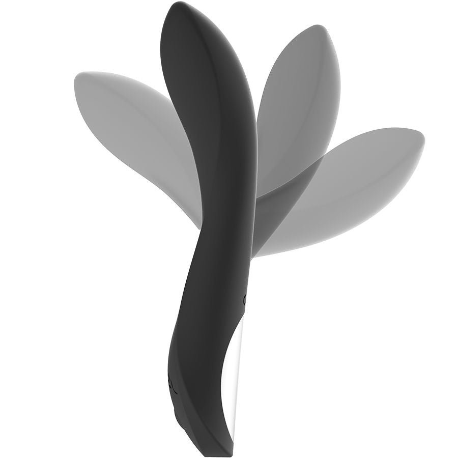 BLACK&SILVER - VIBRATORE KEAN TOUCH CONTROL Black&silver