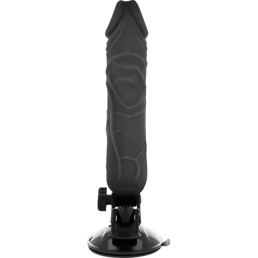 BASECOCK - VIBRATORE REALISTICO TELECOMANDO NERO 20 CM -O- 4 CM Basecock