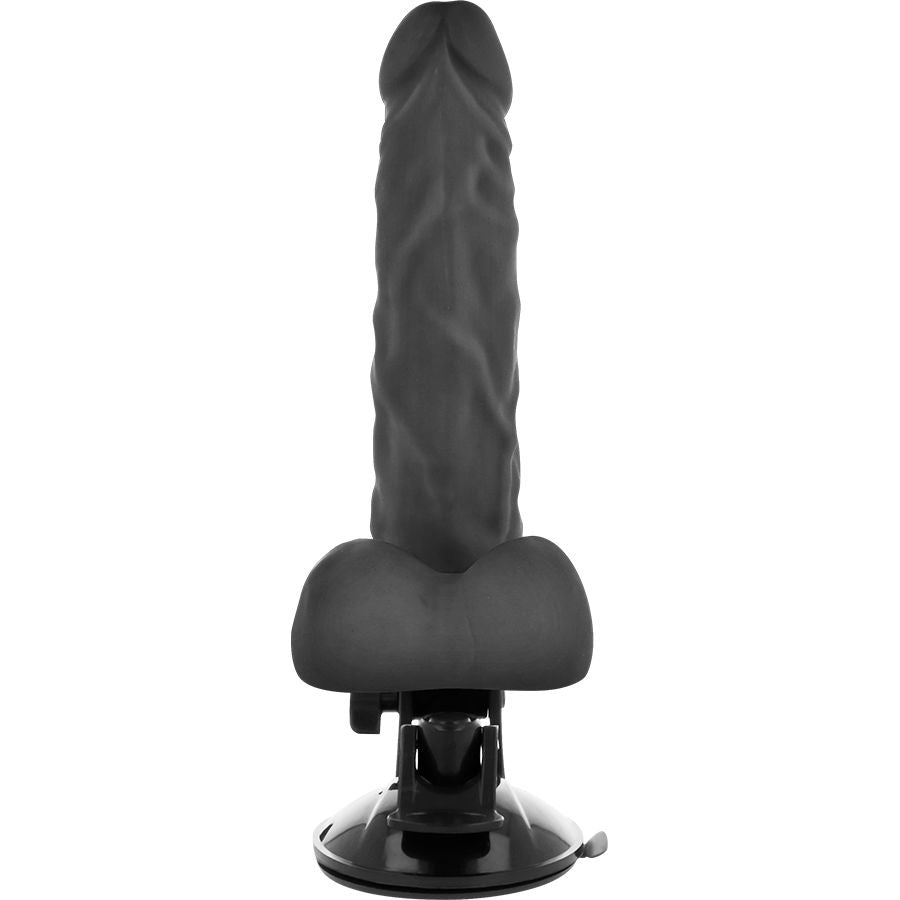 BASECOCK - VIBRATORE ARTICOLABILE TELECOMANDO NERO 21 CM -O- 5 CM Basecock