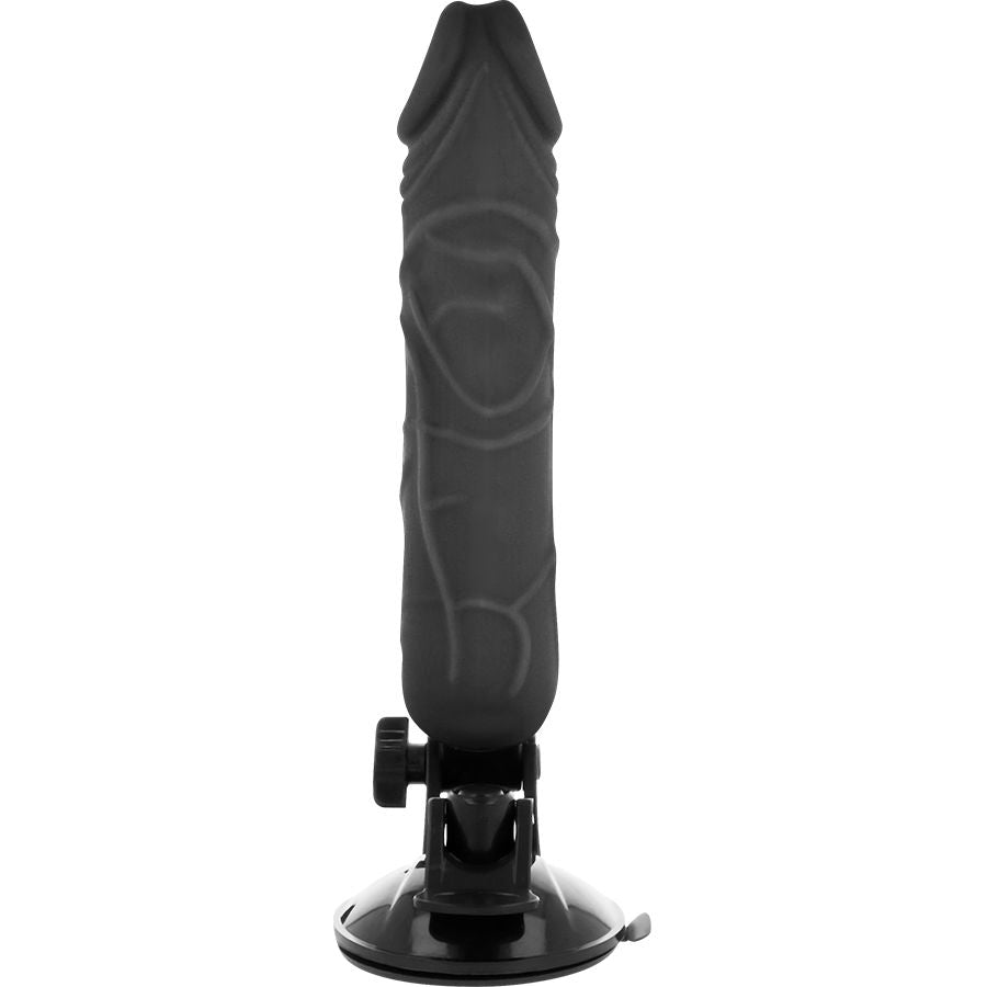 BASECOCK - VIBRATORE REALISTICO TELECOMANDO NERO 20 CM -O- 4 CM Basecock