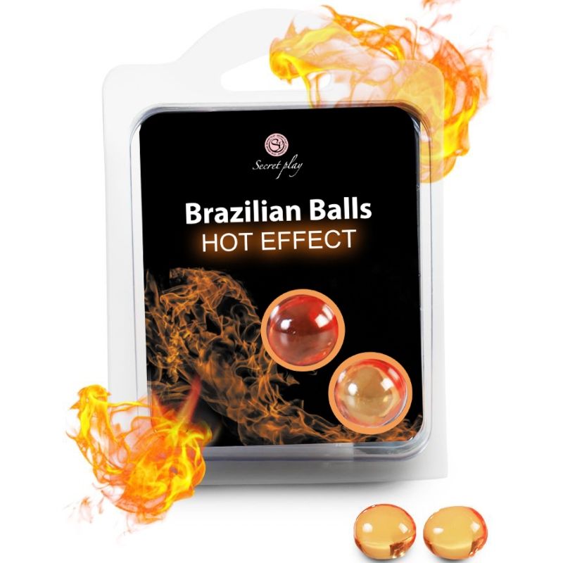 SECRETPLAY - PALLINE BRASILIANE EFFETTO RISCALDANTE 2 UNIT Secretplay Cosmetic