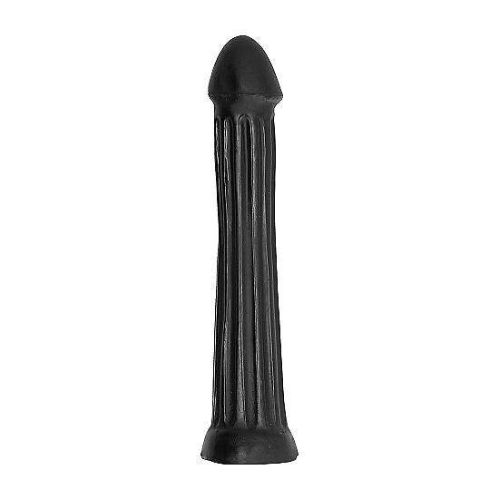 ALL BLACK - DILDO CON PLUG 31 CM All Black