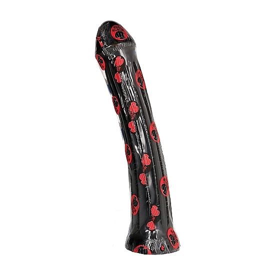 ALL BLACK - DILDO CON PLUG 31 CM All Black
