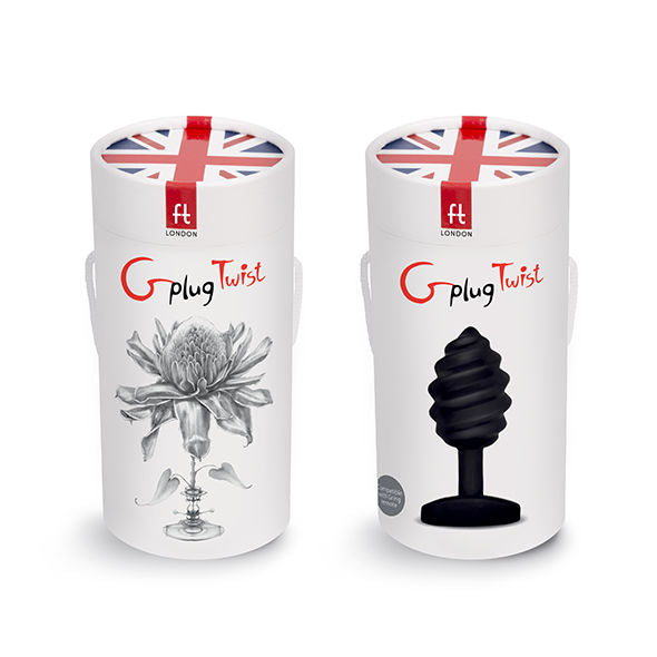 G-VIBE - GPLUG TWIST CON VIBRAZIONE NERA G-Vibe
