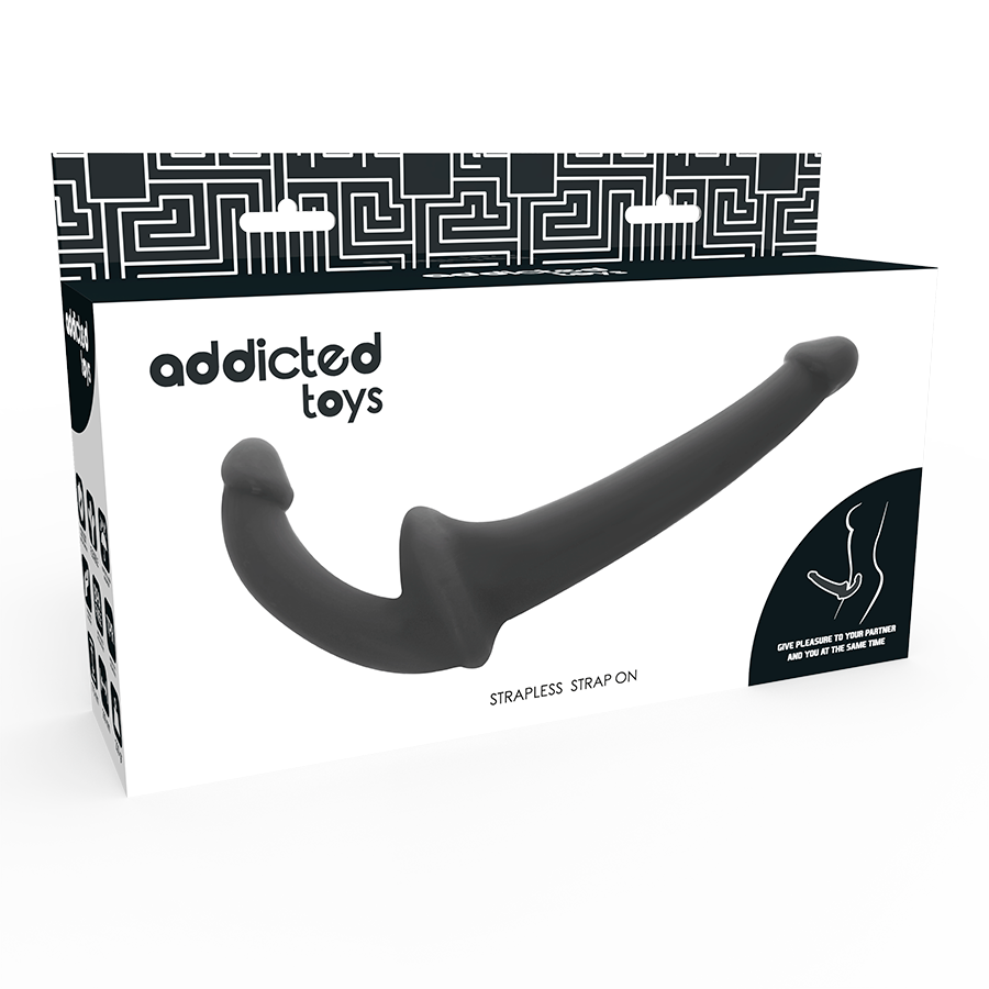 ADDICTED TOYS - DILDO CON RNA S SENZA SOTTOMISSIONE NERO Addicted Toys