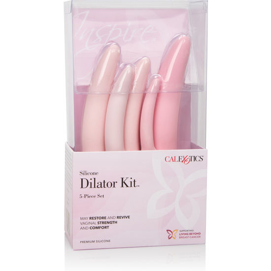 CALEXOTICS - SET DI DILATATORE IN SILICONE INSPIRE 5 PZ Calexotics