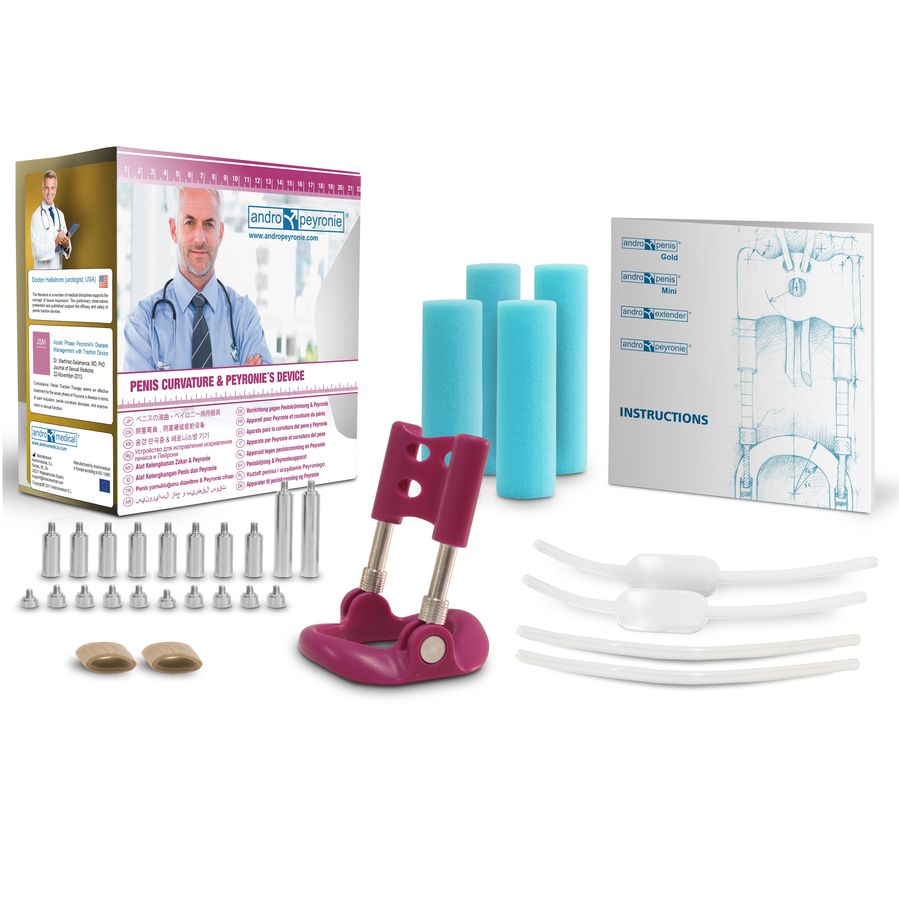 ANDROPEYRONIE - CORREZIONE DELLA CURVATURA DEL PENE Andro Medical