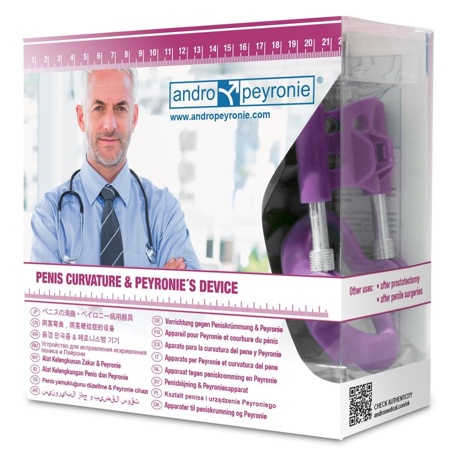ANDROPEYRONIE - CORREZIONE DELLA CURVATURA DEL PENE Andro Medical
