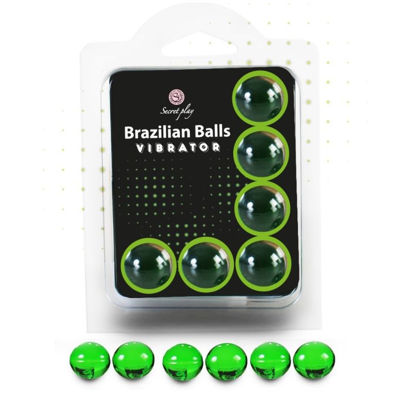 SECRETPLAY - SET 6 VIBRATORI PER PALLINE BRASILIANI Secretplay Cosmetic