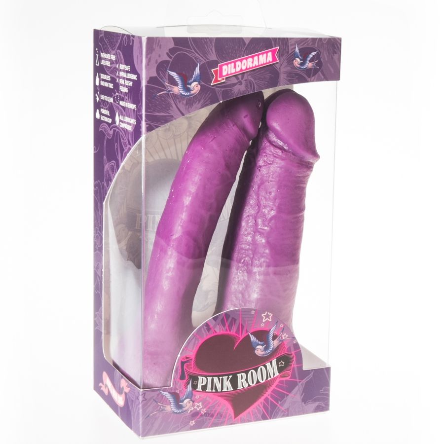 PINK ROOM - DILDO REALISTICO ARTHUS VIOLA 17CM/15.5CM Pink Room