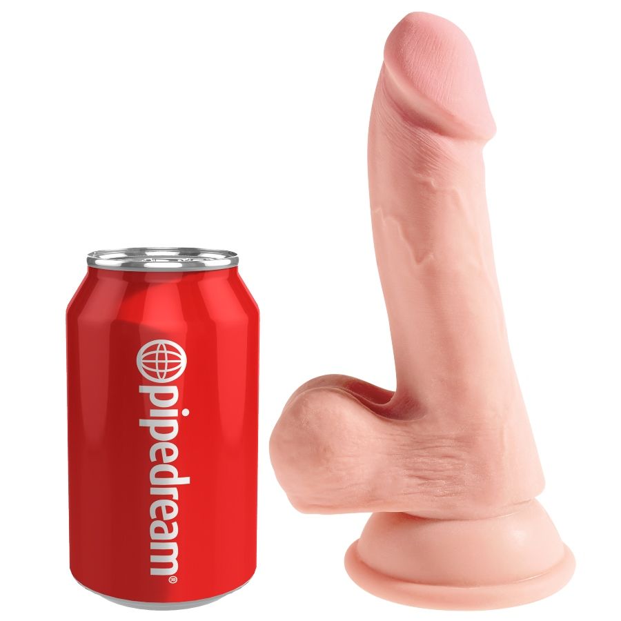 KING COCK - DILDO TRIPLA DENSIT 14 CM King Cock Plus