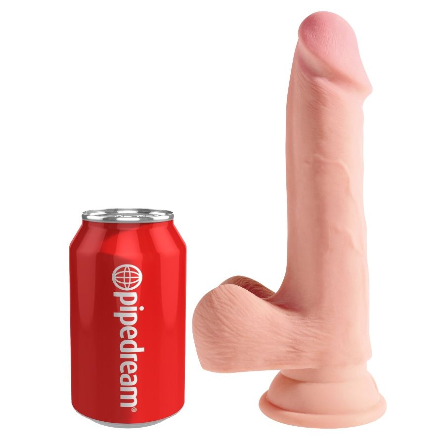 KING COCK - DILDO TRIPLA DENSIT 19 CM King Cock Plus