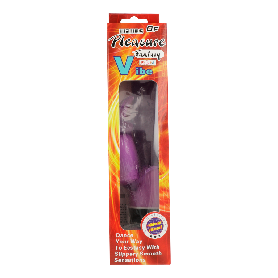 BAILE - ONDE DI PIACERE VIBRATORE FANTASY CON CONIGLIO LILLA 23 CM Baile Vibrators