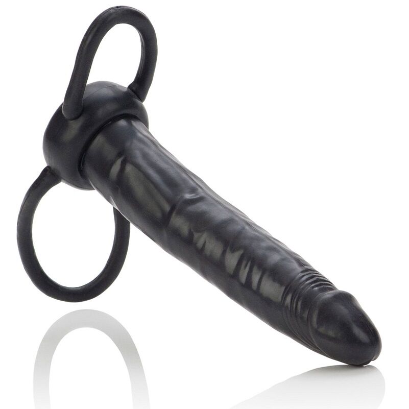 CALEXOTICS - ACCOMMODATOR DOPPIO PENETRATORE NERO Calexotics
