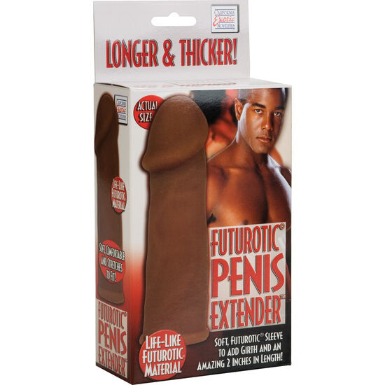 CALEXOTICS - FUTUROTIC ESTENSORE DEL PENE MARRONE Calexotics