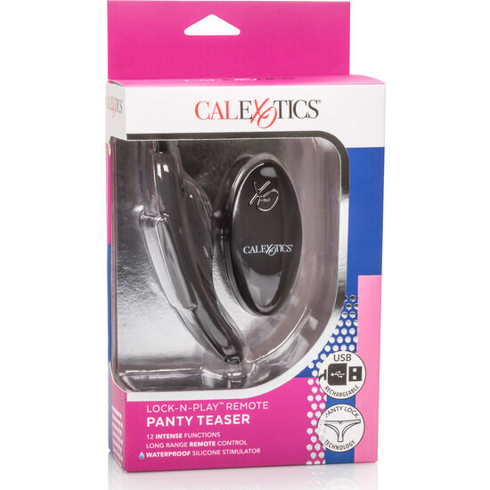 CALEXOTICS - XO REMOTE LOCK N PLAY PANTY TEASER Calexotics