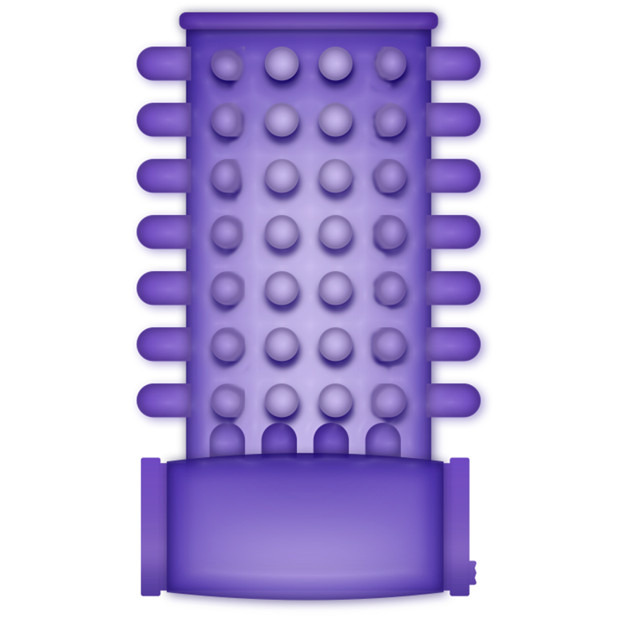 CASUAL LOVE - COPERTURA PER PENE VIBRATORE LILLA ANELLO Casual Love