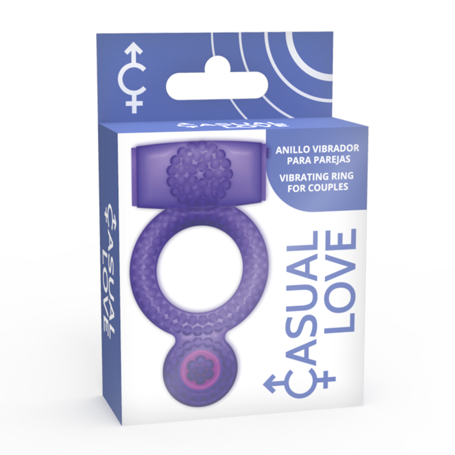 CASUAL LOVE - ANELLO DOUBLE PLEASURE LILLA Casual Love